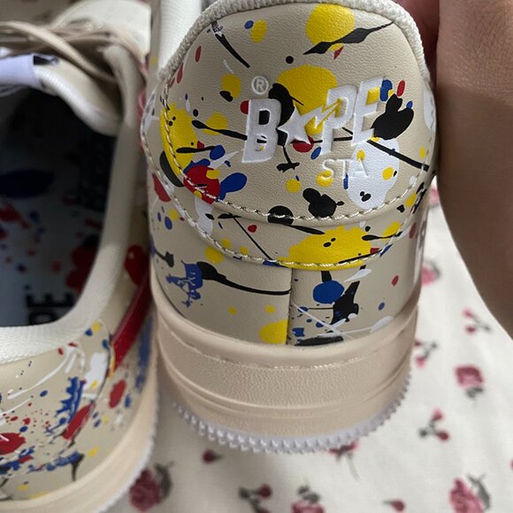 Bape White Shoes - Picture 5 of 7